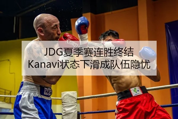 JDG夏季赛连胜终结 Kanavi状态下滑成队伍隐忧